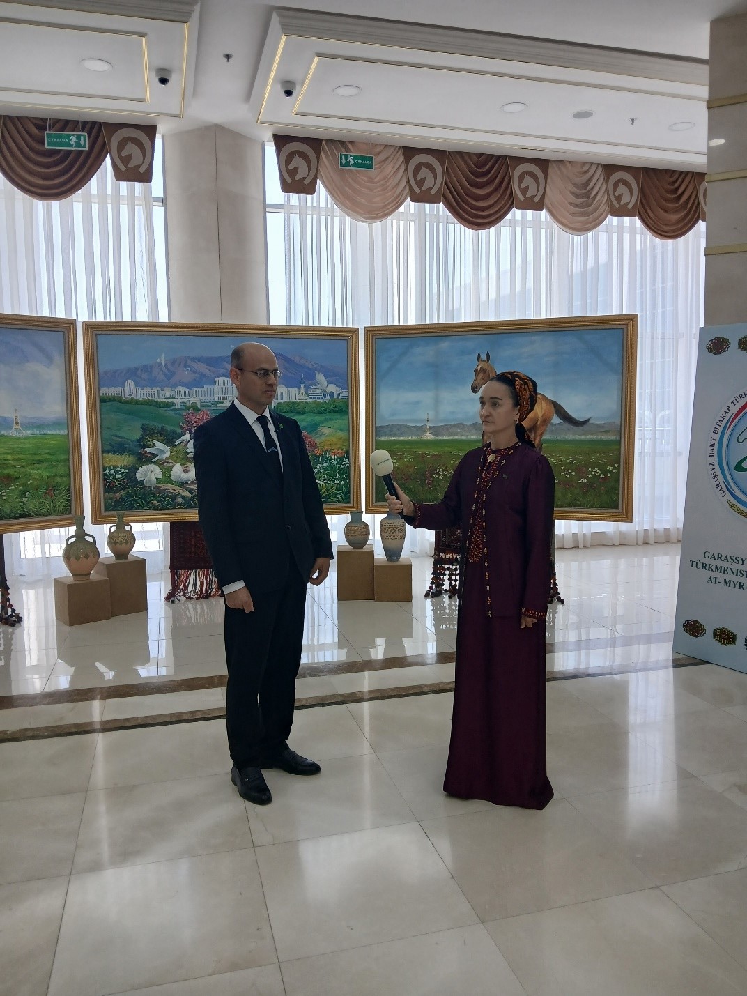 «Behişti bedewler – türkmen halkynyň milli mirasy we buýsanjy» atly aýdym-sazly çäre geçirildi