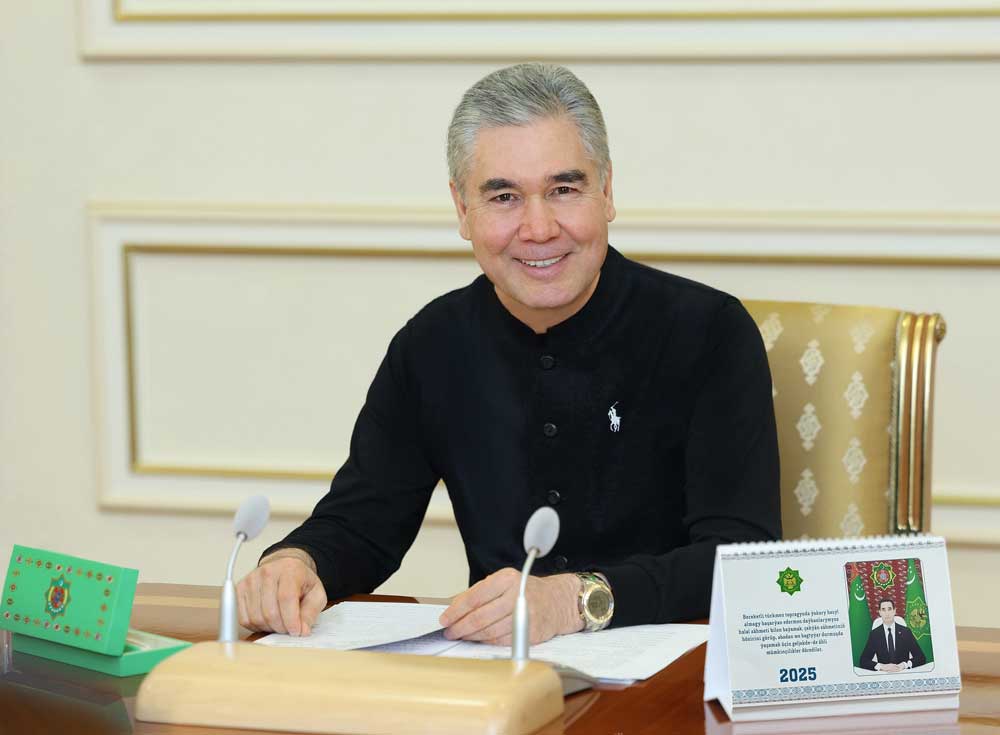 Türkmenistanyň Prezidenti hormatly Serdar Berdimuhamedowa